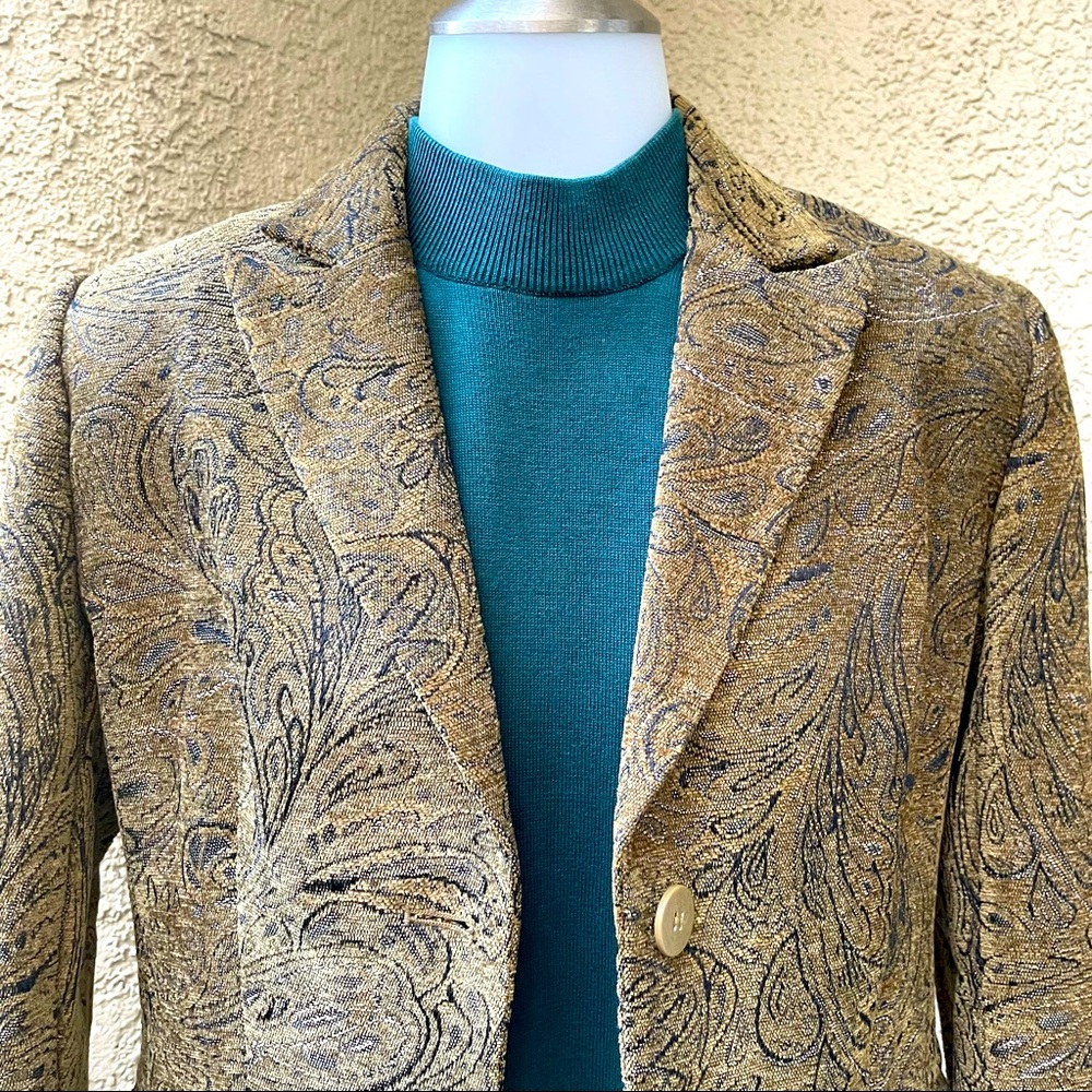 Vintage multicolored Grace Elements rayon jacket
